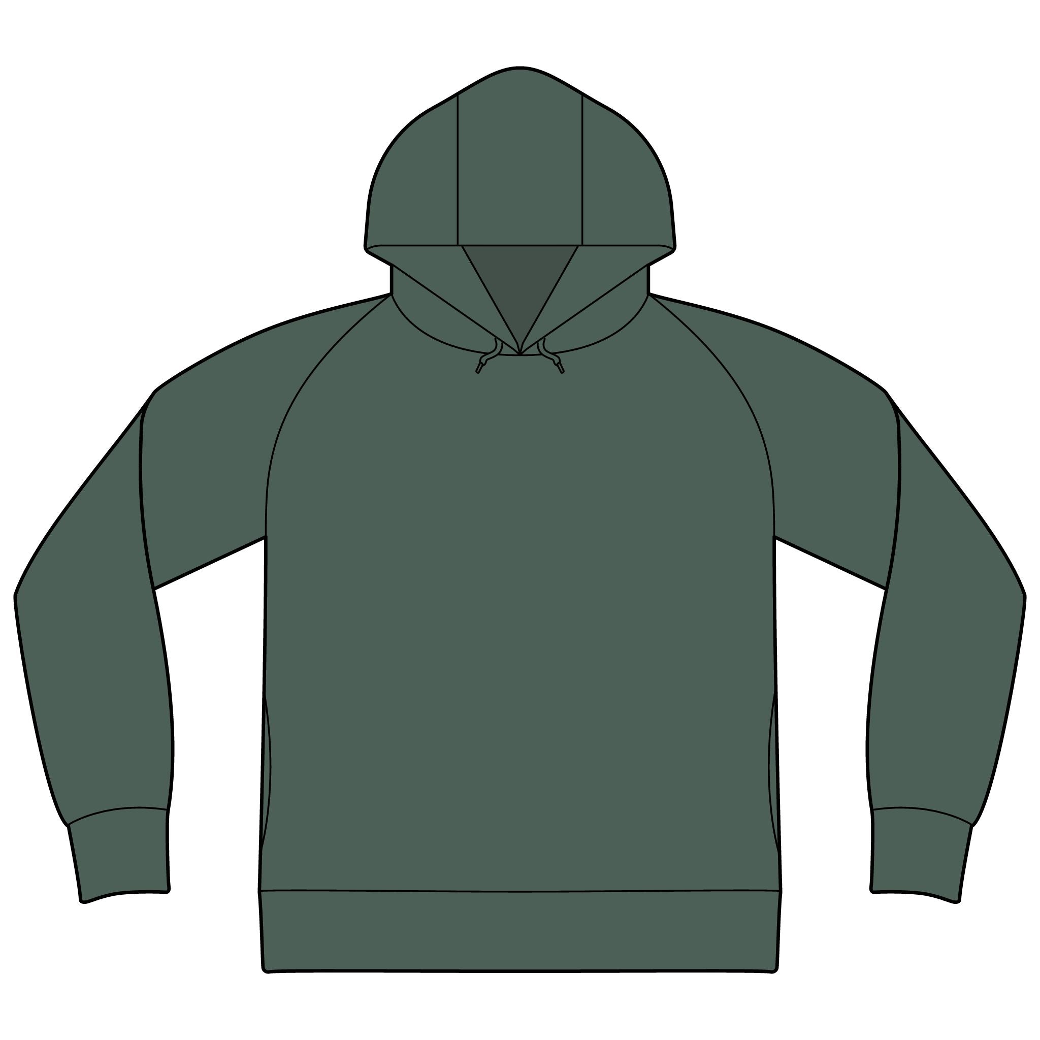 Unisex Perform Hooded Sweatshirt