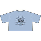 Women's Garment-Dyed Heavyweight Cropped Tee