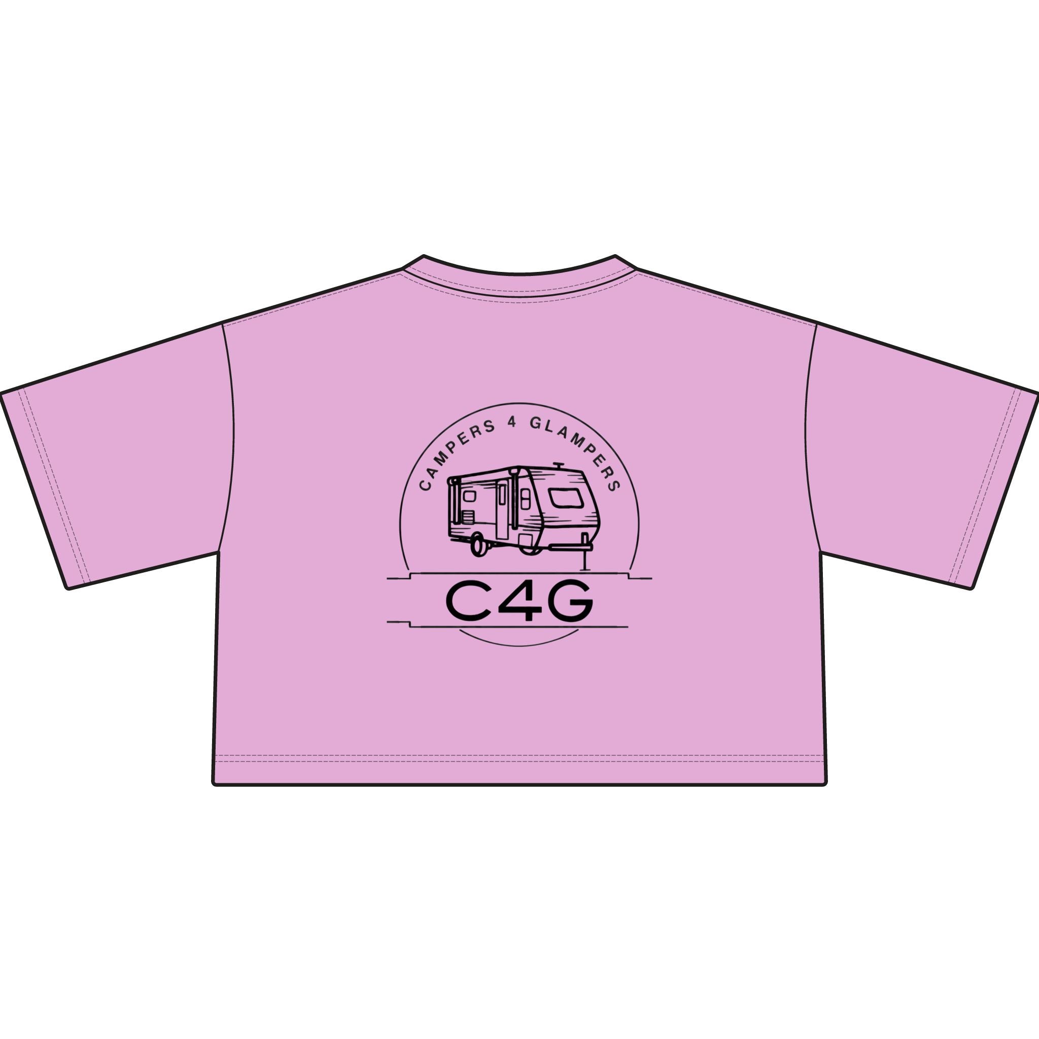 Women's Garment-Dyed Heavyweight Cropped Tee