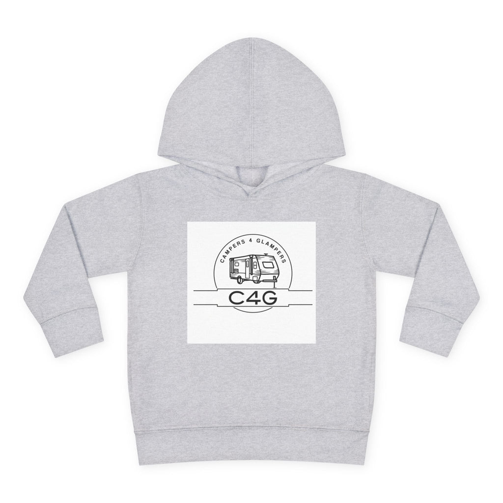 Toddler Hoodie — Retro Camper 'C4G' Pullover Fleece for Kids