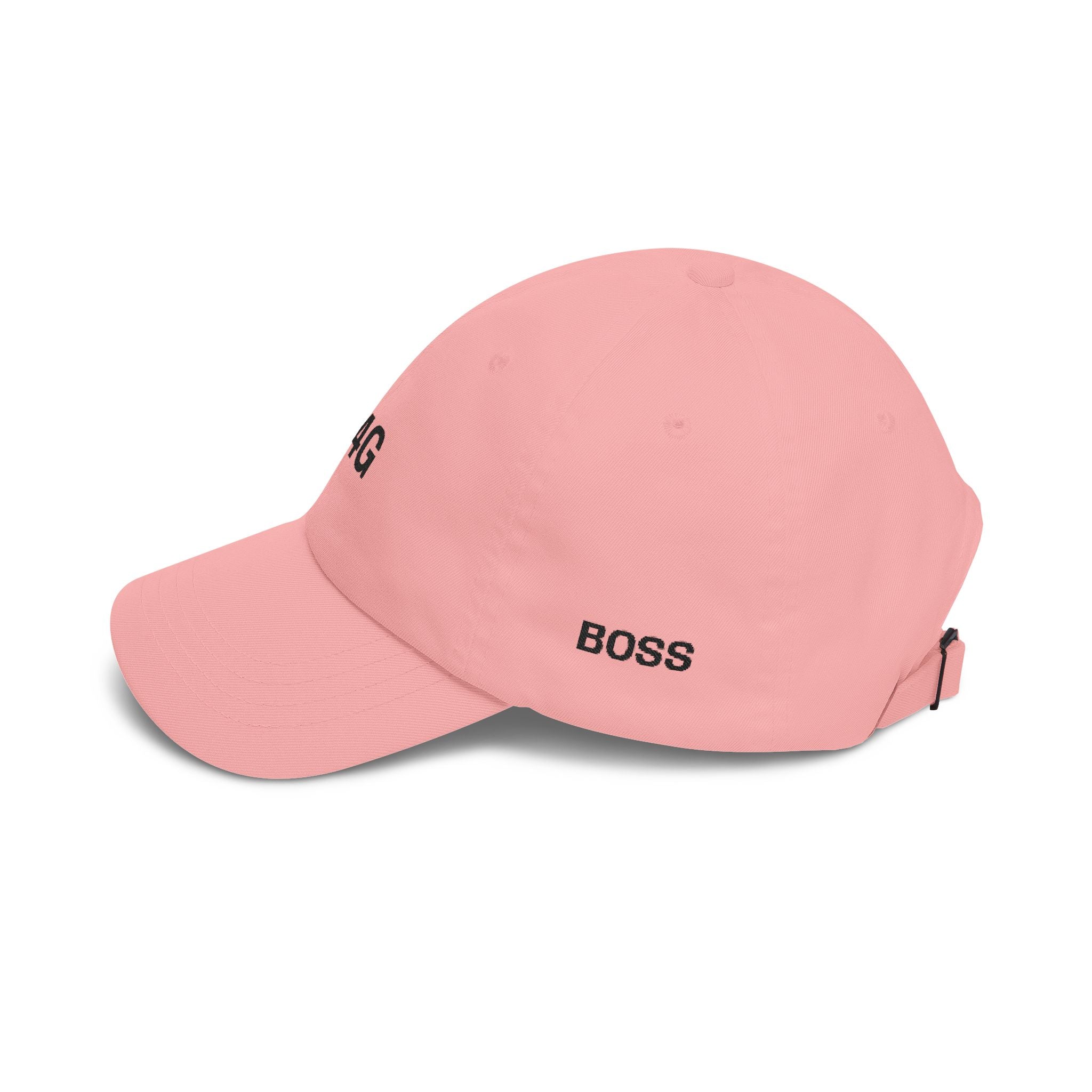 C4G Embroidered Classic Dad Cap — Minimalist White Baseball Hat