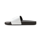 Youth Adjustable Strap Slide Sandals – Custom Logo White Comfort Slides