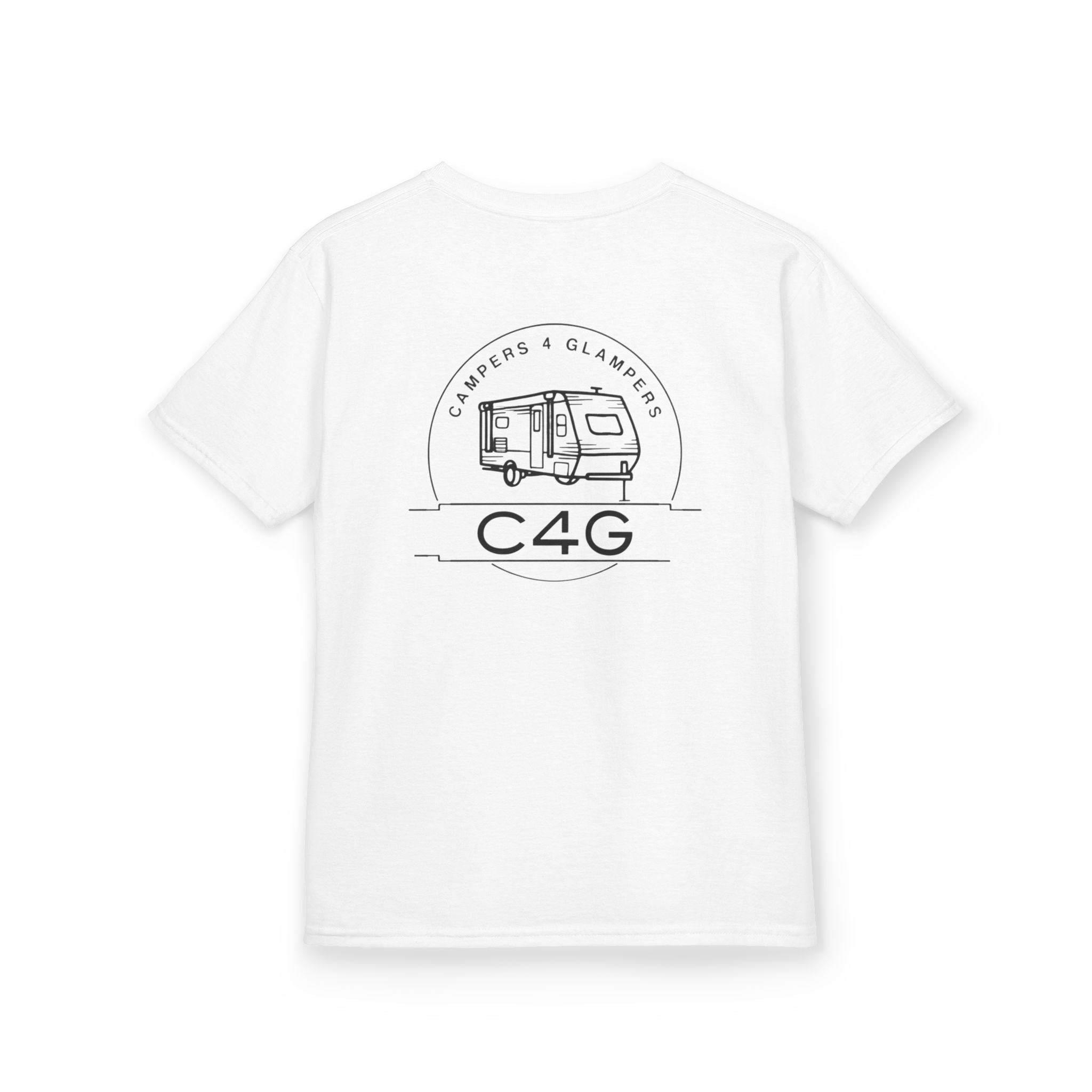 Kids Tee - 'C4G' Camper & Glamping Graphic | Cute RV Travel Shirt for Children