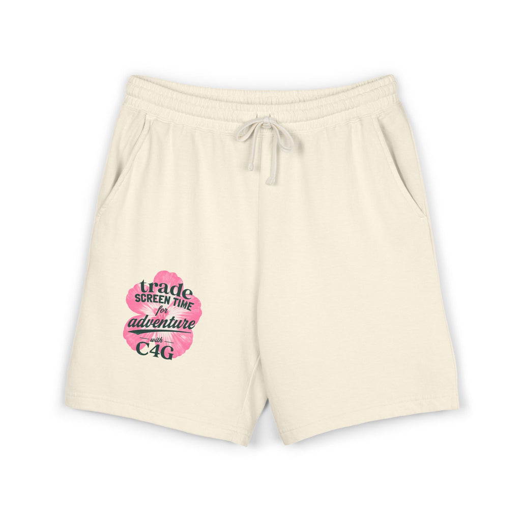 Unisex Garment-Dyed Lightweight Fleece Sweat Shorts
