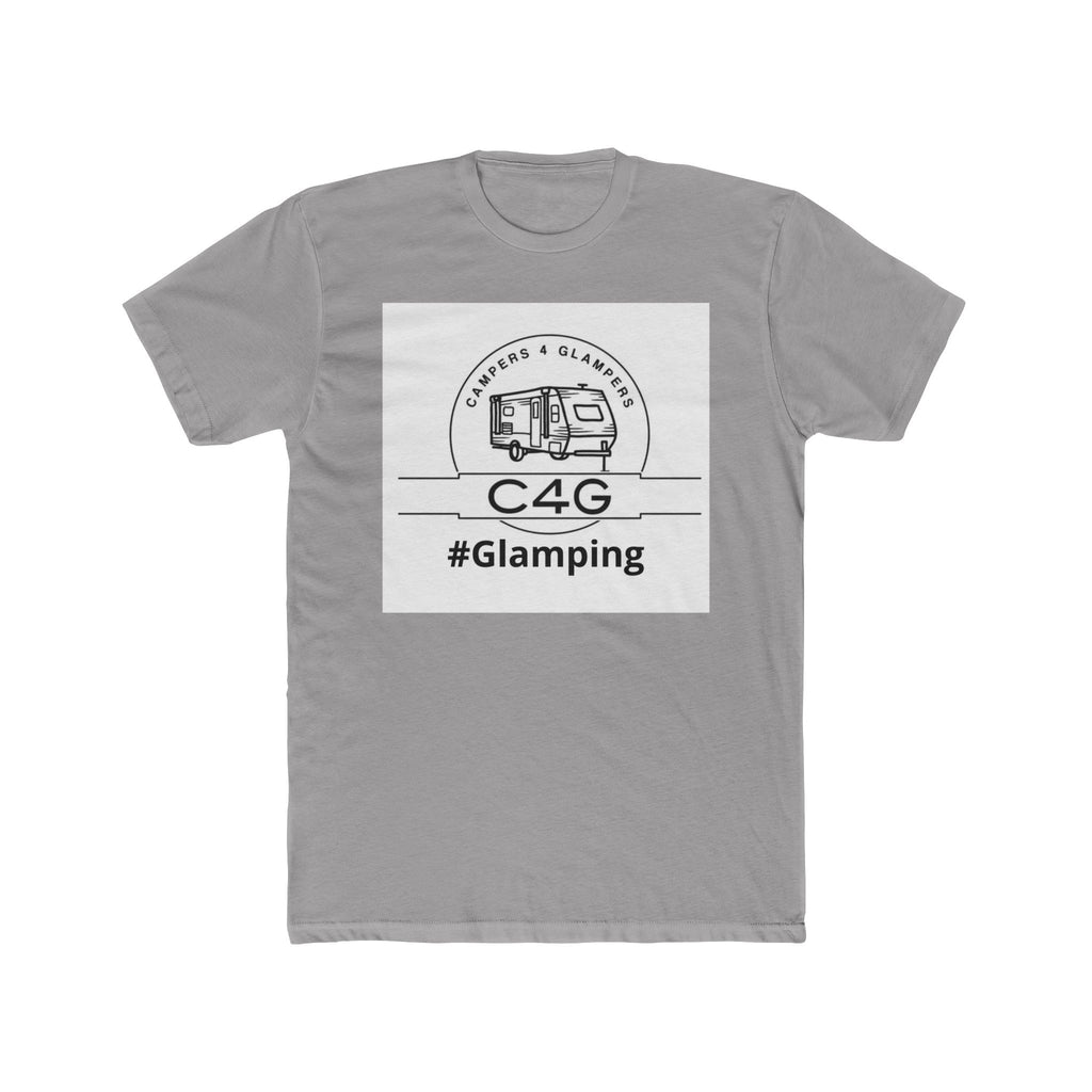 Glamping T-Shirt – C4G Camper & Glamper Tee (We don’t camp We Glamp)