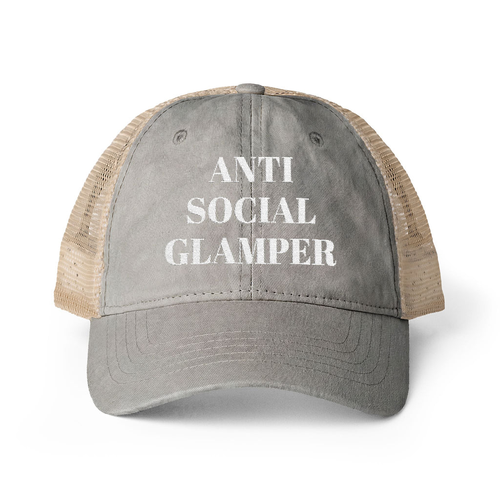 Women's Washed Mesh-Back Cap