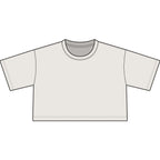 Women's Garment-Dyed Heavyweight Cropped Tee
