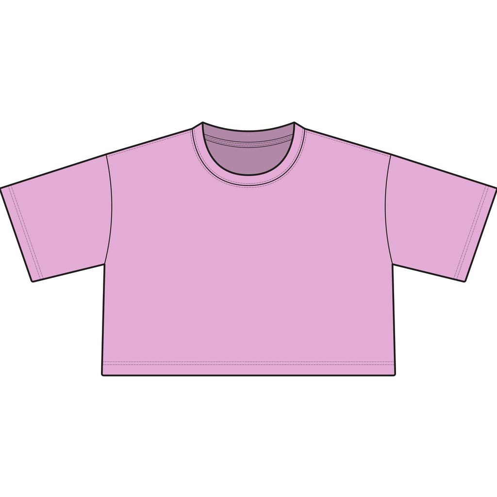 Women's Garment-Dyed Heavyweight Cropped Tee