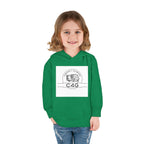 Toddler Hoodie — Retro Camper 'C4G' Pullover Fleece for Kids