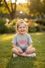 C4G Kids Tee — Camper & Glamping Youth Short Sleeve Shirt