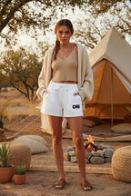 Women's Ribbed Knit Shorts
