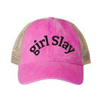 Women's Washed Mesh-Back Cap