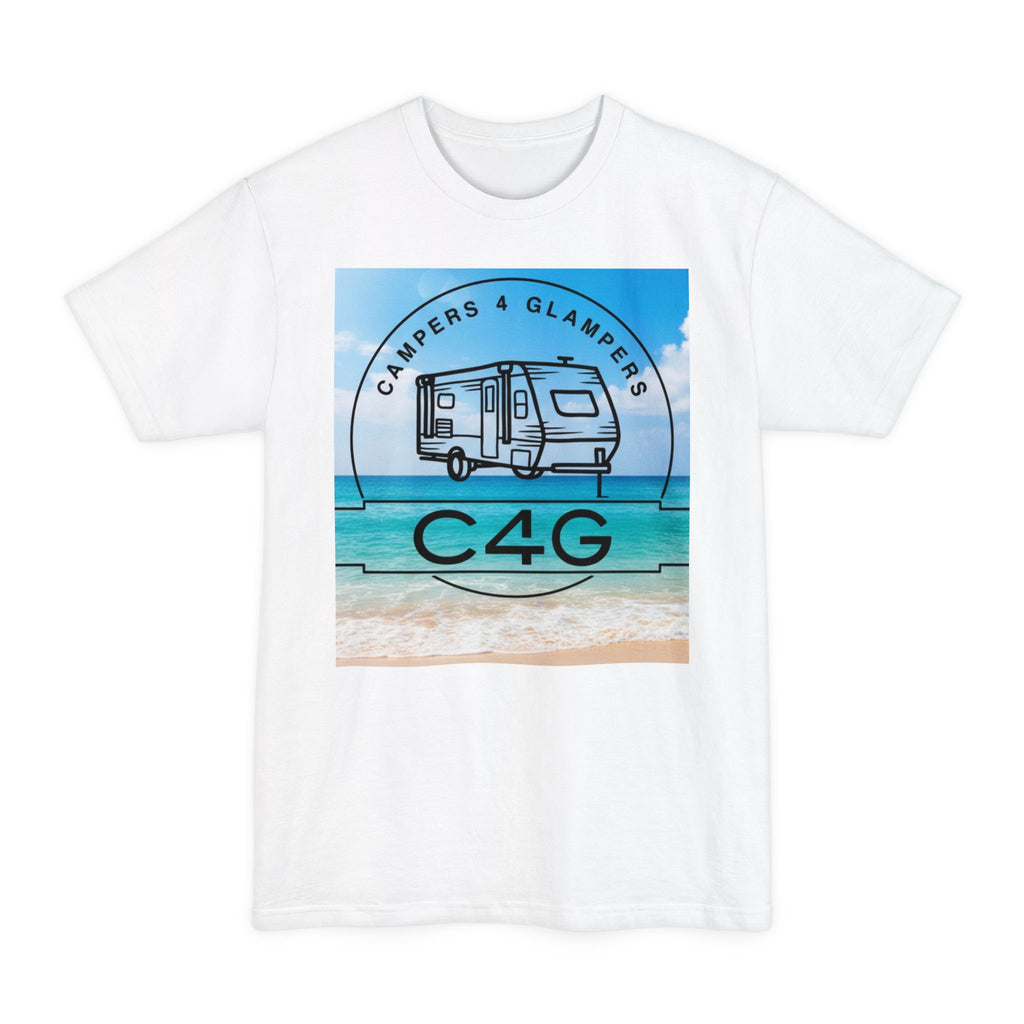 Campers 4 Glampers (C4G) Caravan Tee — Beach RV Travel Shirt