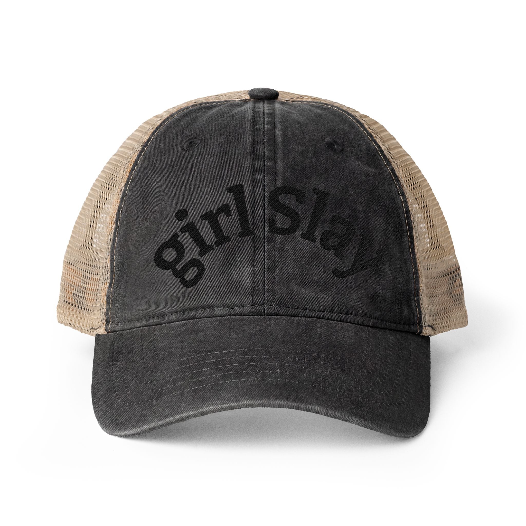 Women's Washed Mesh-Back Cap