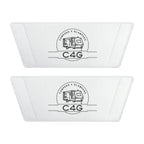 Youth Adjustable Strap Slide Sandals – Custom Logo White Comfort Slides