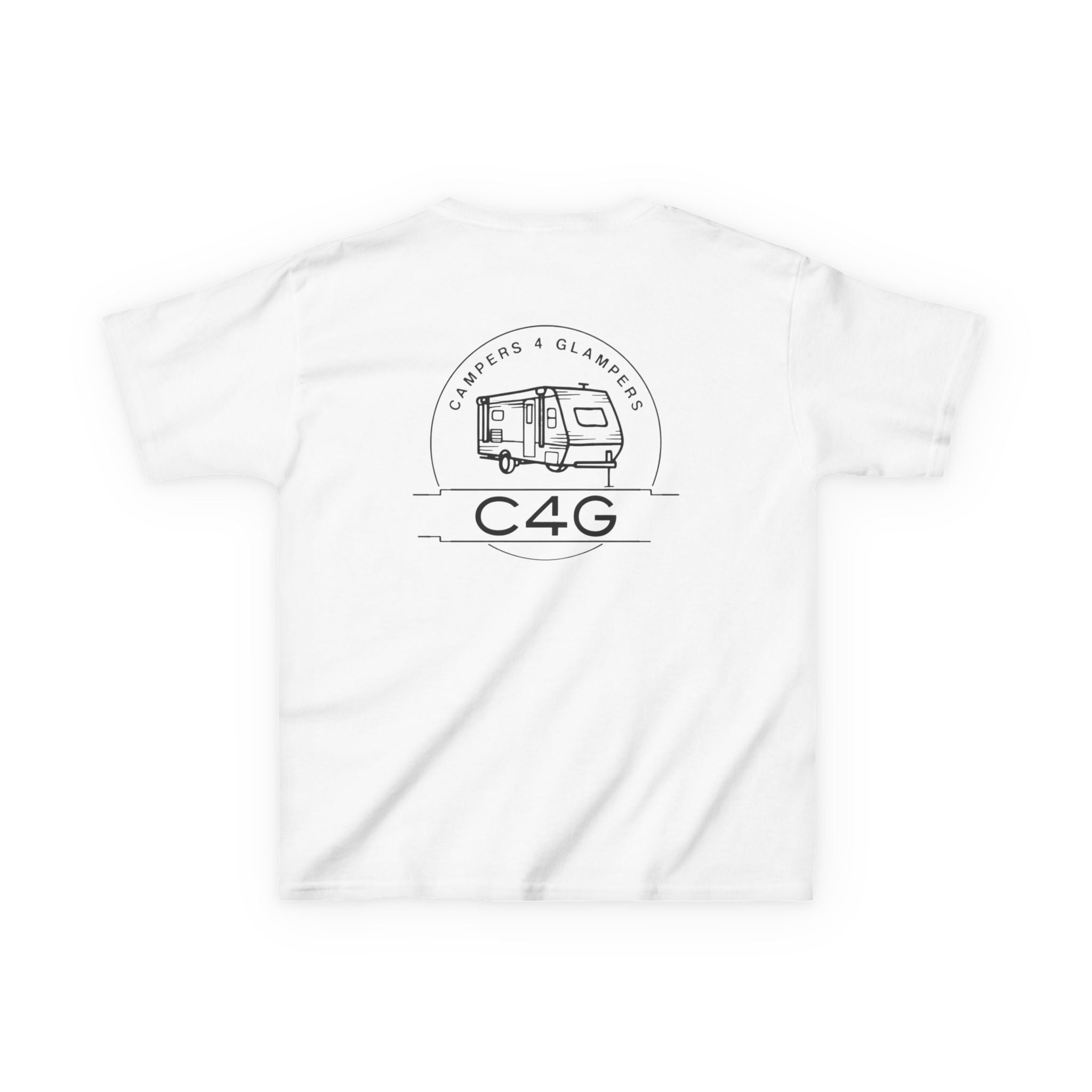 Kids Tee - 'C4G' Camper & Glamping Graphic | Cute RV Travel Shirt for Children