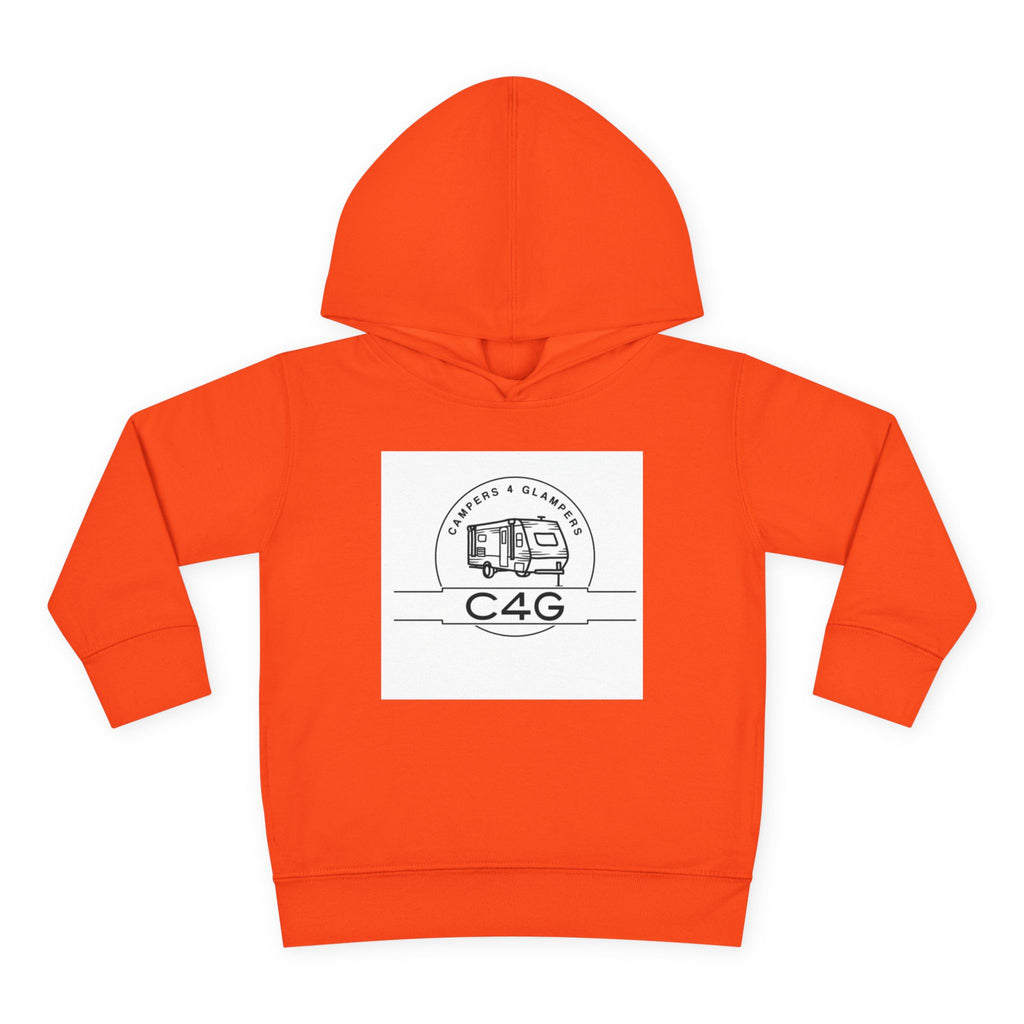 Toddler Hoodie — Retro Camper 'C4G' Pullover Fleece for Kids