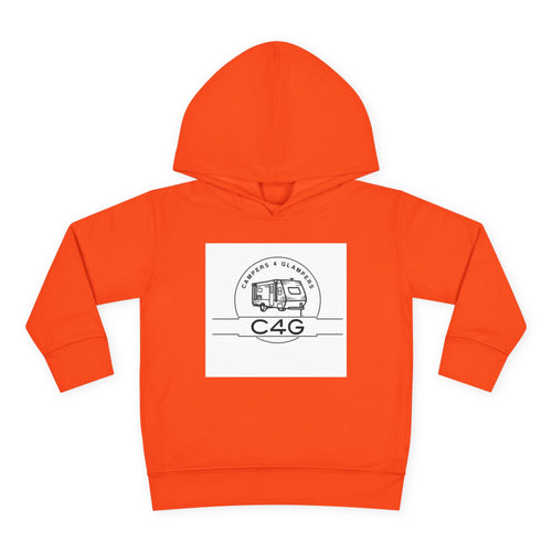 Toddler Hoodie — Retro Camper 'C4G' Pullover Fleece for Kids