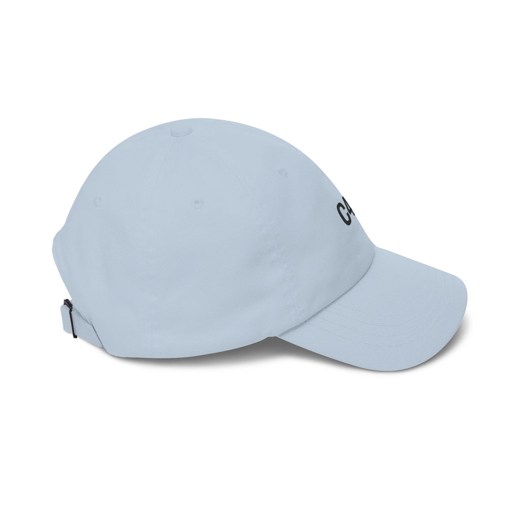 C4G Embroidered Classic Dad Cap — Minimalist White Baseball Hat