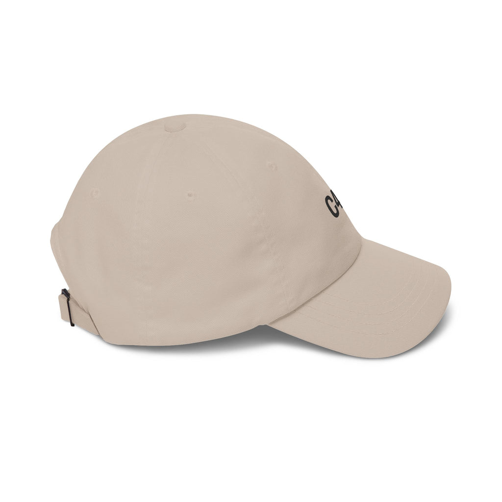 C4G Embroidered Classic Dad Cap — Minimalist White Baseball Hat