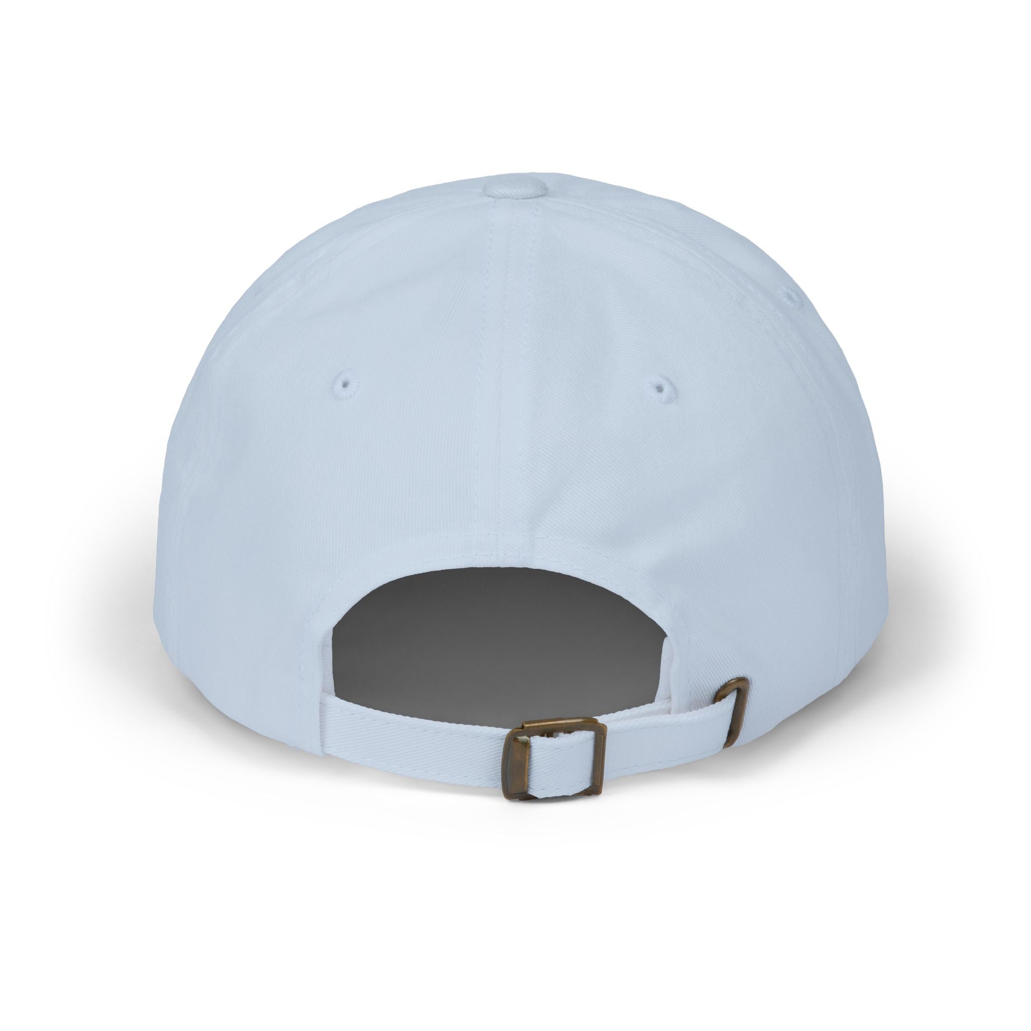 C4G Embroidered Classic Dad Cap — Minimalist White Baseball Hat