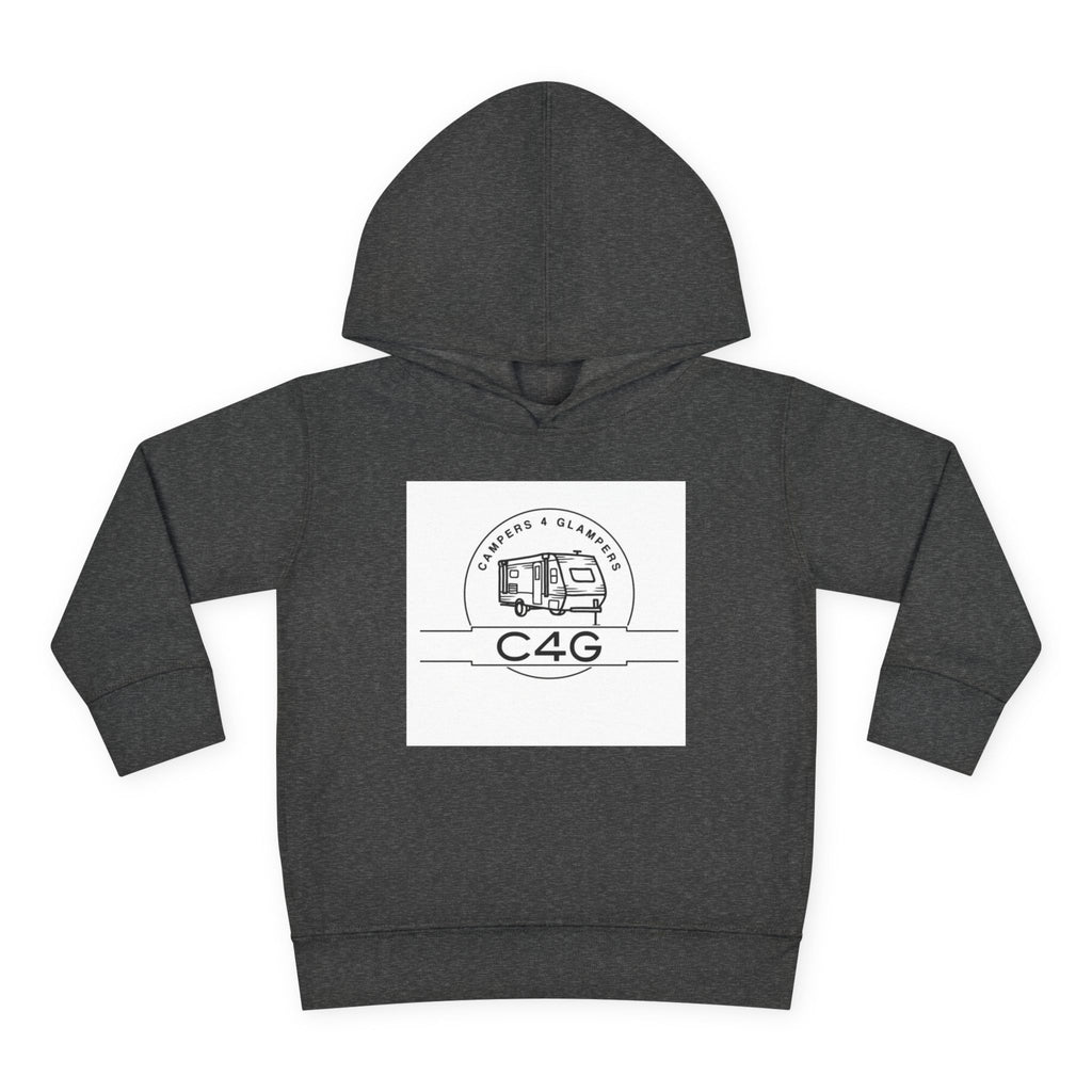 Toddler Hoodie — Retro Camper 'C4G' Pullover Fleece for Kids