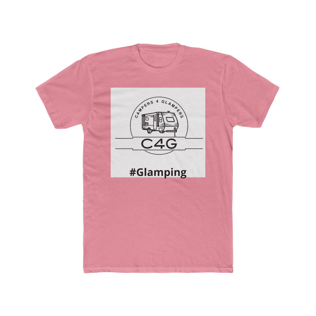 Glamping T-Shirt – C4G Camper & Glamper Tee (We don’t camp We Glamp)