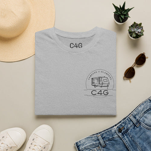 C4G Camper Van T-Shirt — Minimal Caravan Adventure Tee