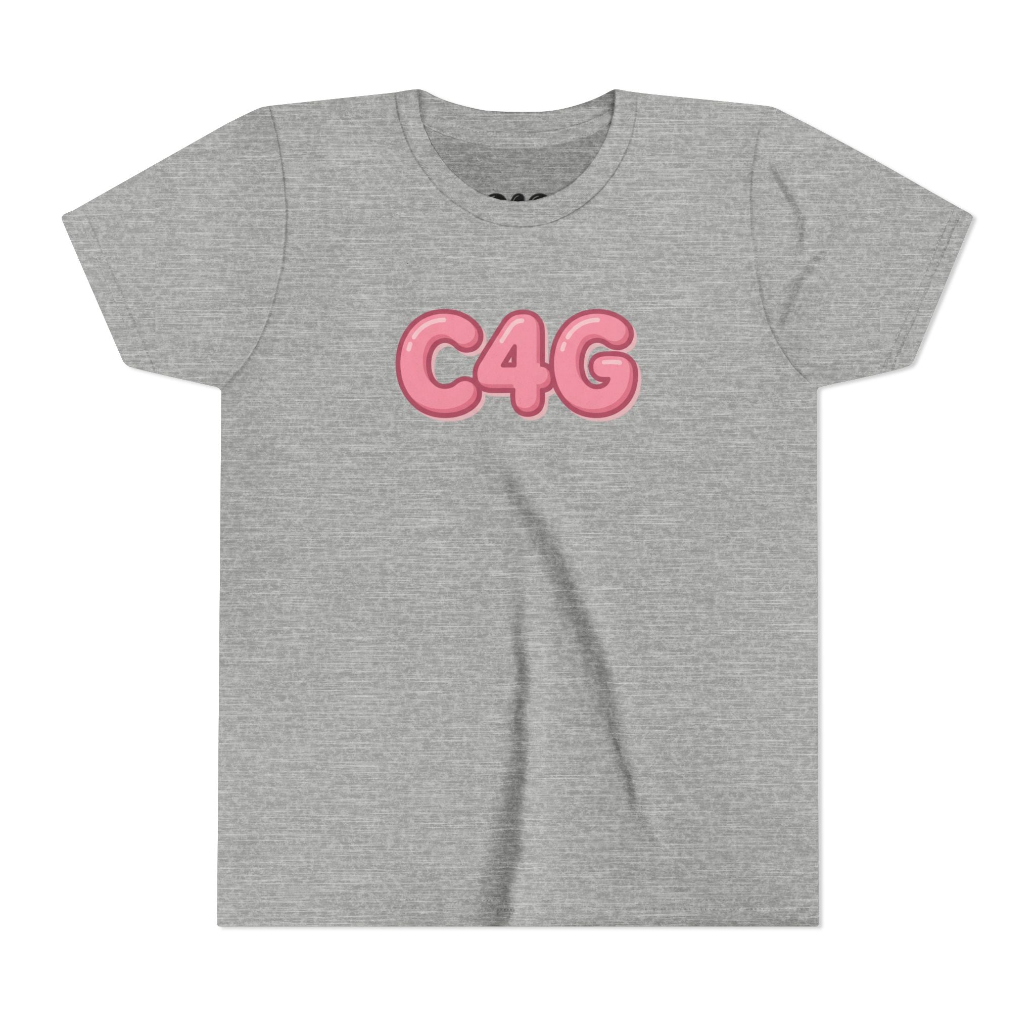 C4G Kids Tee — Camper & Glamping Youth Short Sleeve Shirt