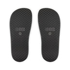 Youth Adjustable Strap Slide Sandals – Custom Logo White Comfort Slides