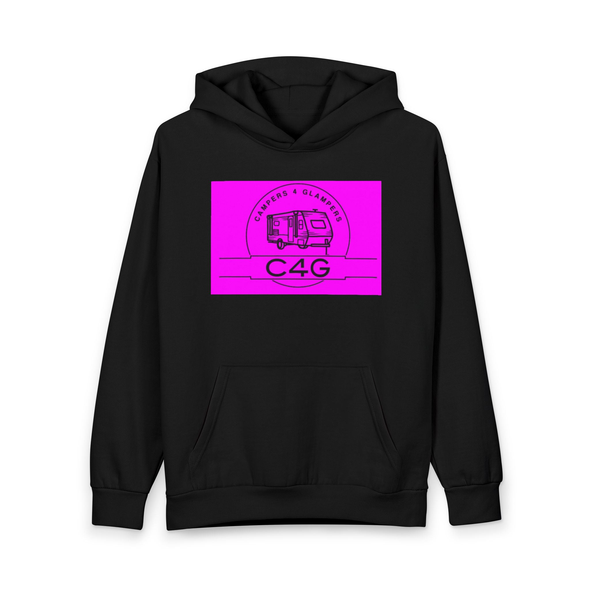 C4G Camper Hoodie – Retro RV Logo Pullover