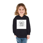 Toddler Hoodie — Retro Camper 'C4G' Pullover Fleece for Kids