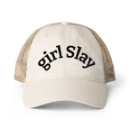 Women's Washed Mesh-Back Cap