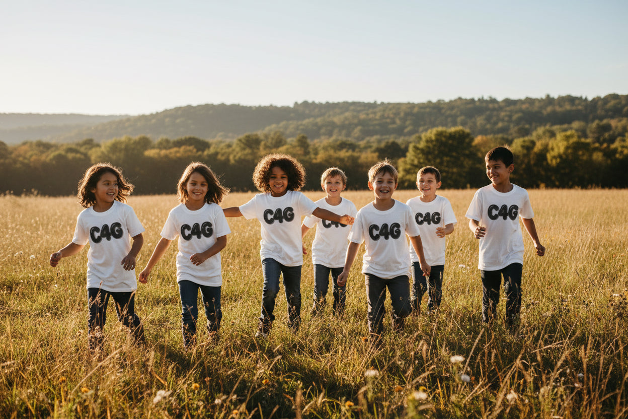 Kids Tee - 'C4G' Camper & Glamping Graphic | Cute RV Travel Shirt for Children