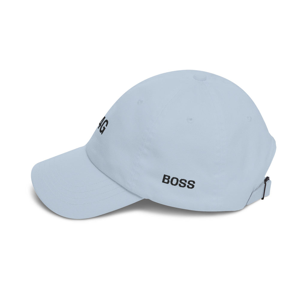 C4G Embroidered Classic Dad Cap — Minimalist White Baseball Hat