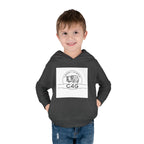 Toddler Hoodie — Retro Camper 'C4G' Pullover Fleece for Kids