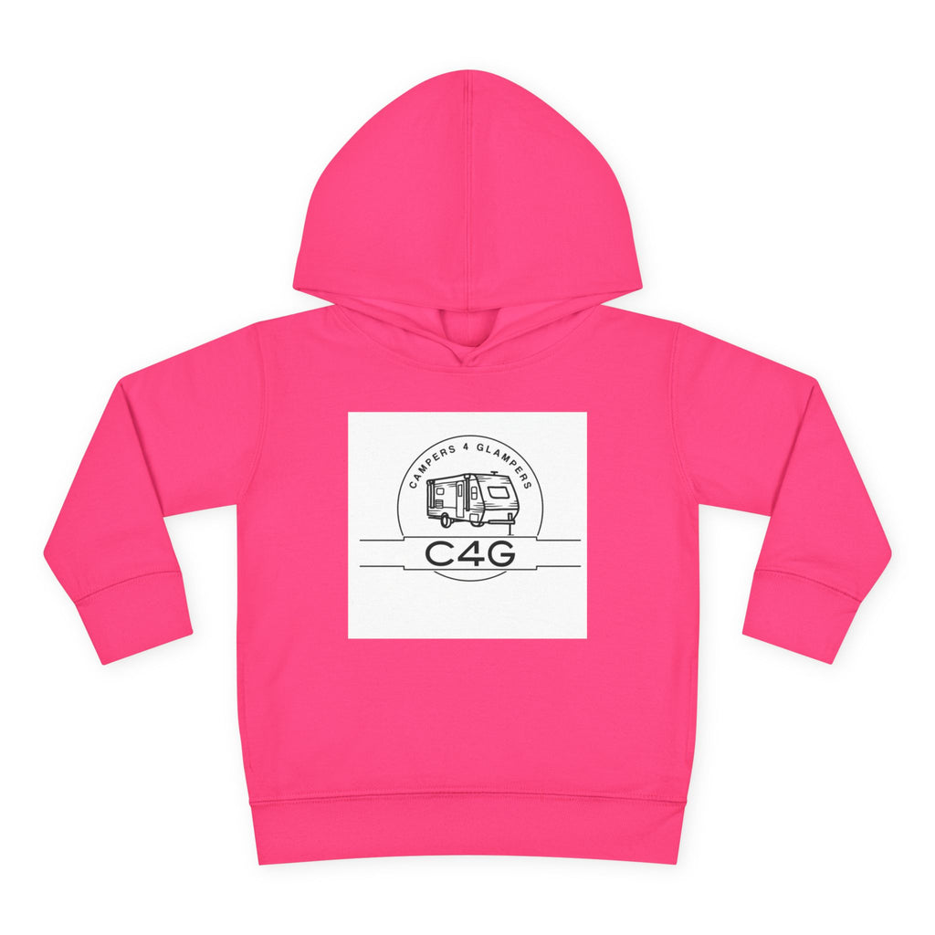 Toddler Hoodie — Retro Camper 'C4G' Pullover Fleece for Kids