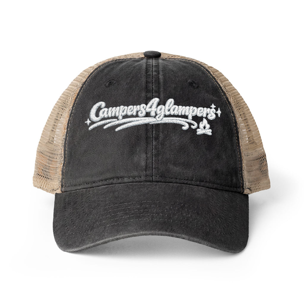 Women's Washed Mesh-Back Cap