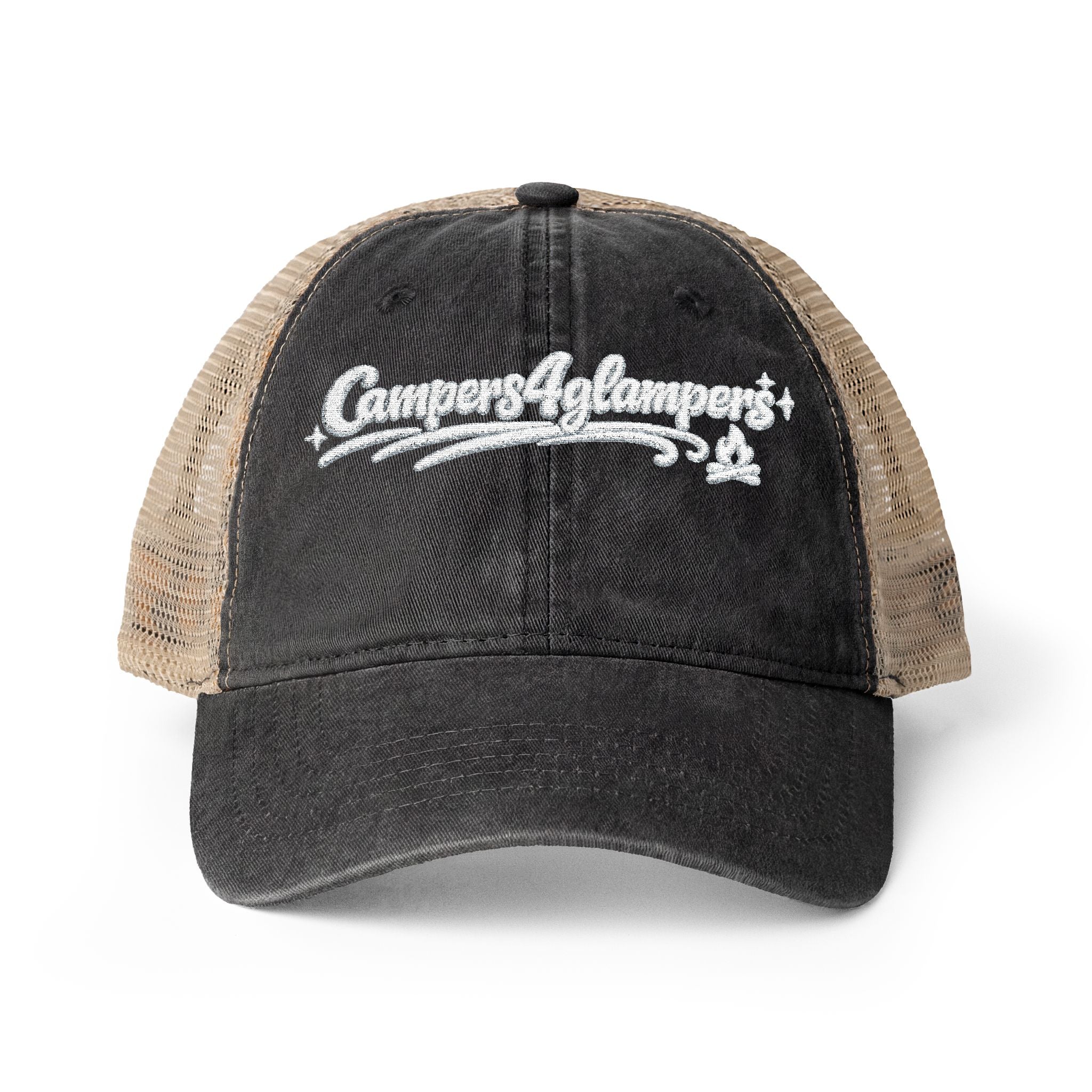 Women's Washed Mesh-Back Cap