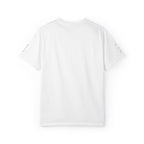 Minimalist 'LOVE' Graphic T-Shirt — White Casual Tee with Subtle Sleeve Art