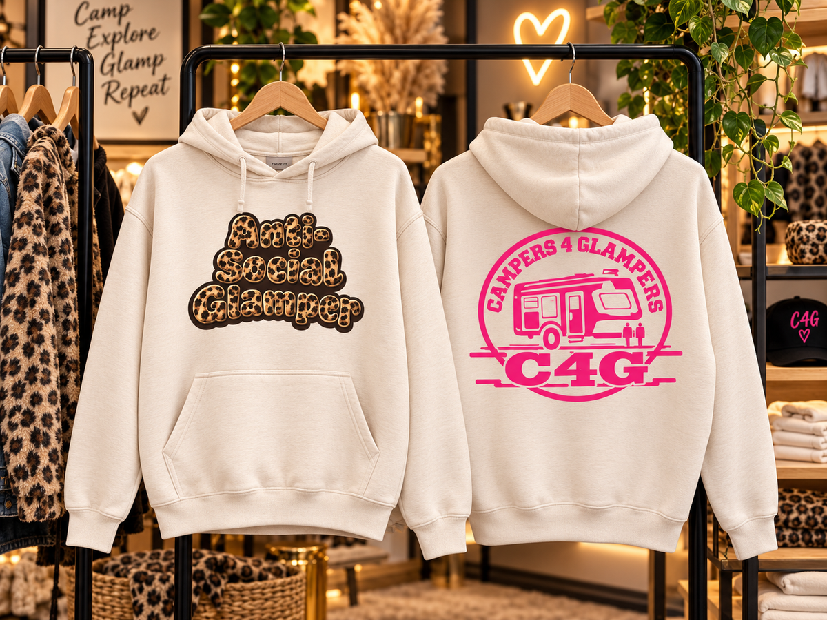 Anti-Social Glamper Hoodie