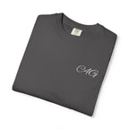 Minimalist 'LOVE' Graphic T-Shirt — White Casual Tee with Subtle Sleeve Art