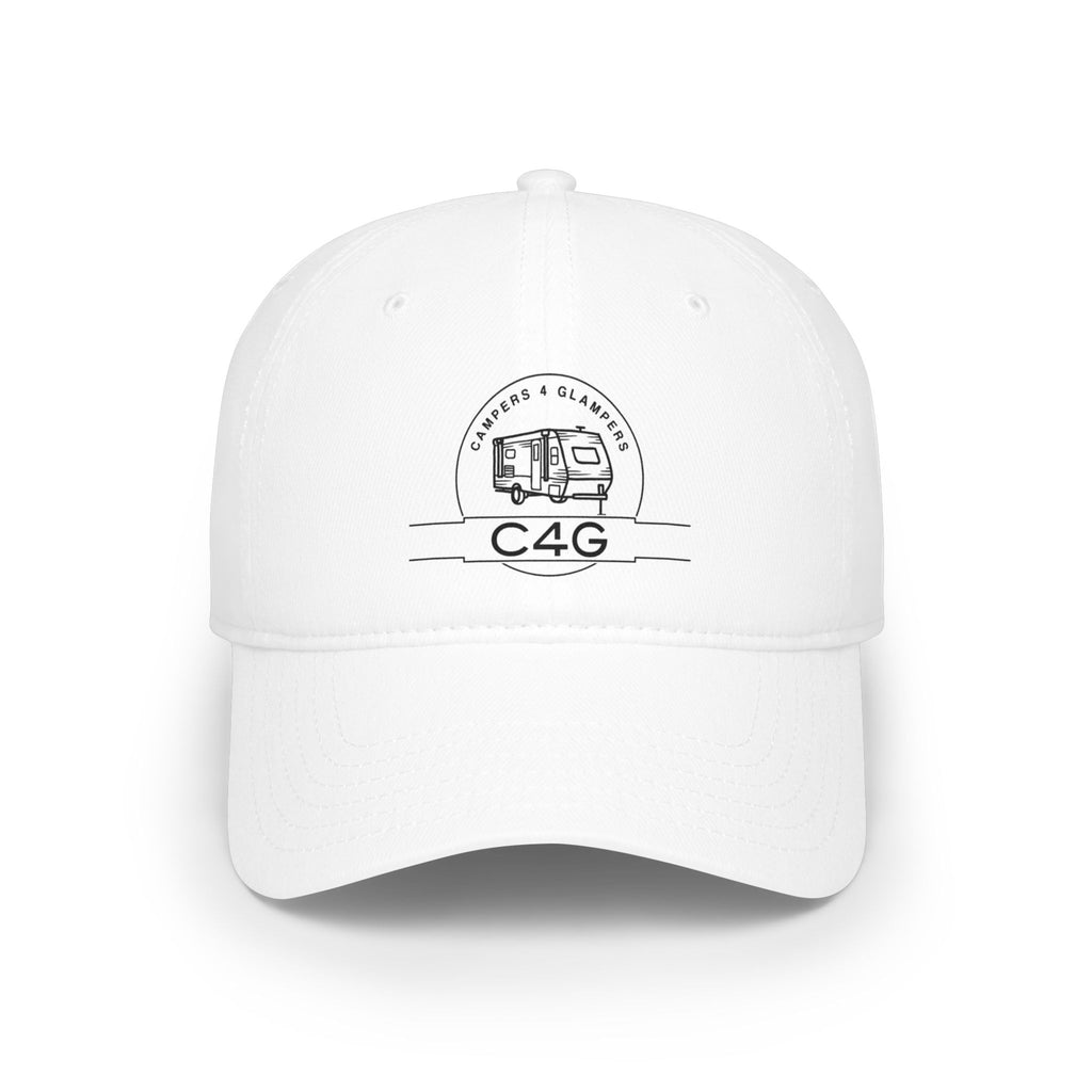 C4G Camper Patch Baseball Cap — Adventure Travel Low Profile Hat
