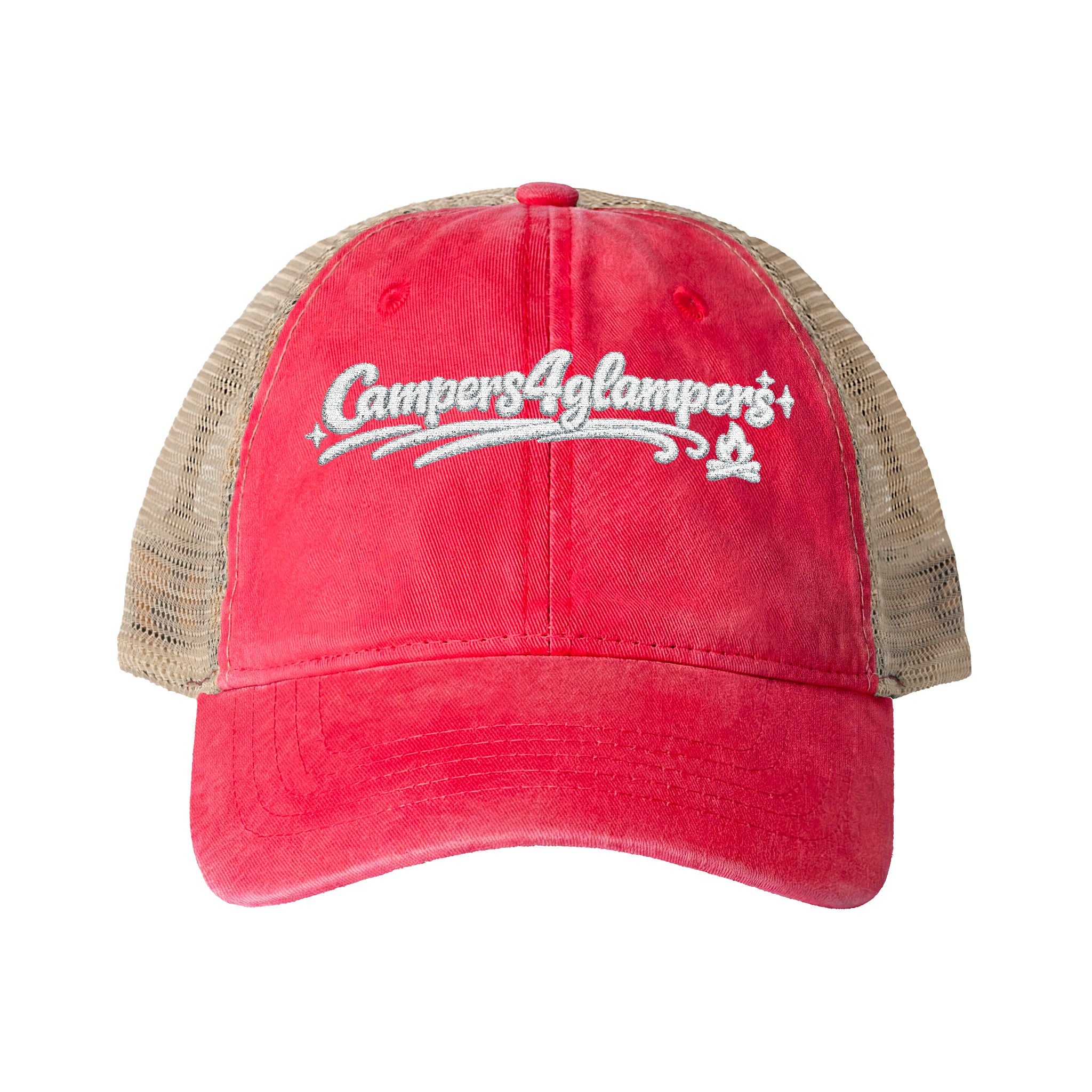 Women's Washed Mesh-Back Cap