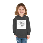 Toddler Hoodie — Retro Camper 'C4G' Pullover Fleece for Kids