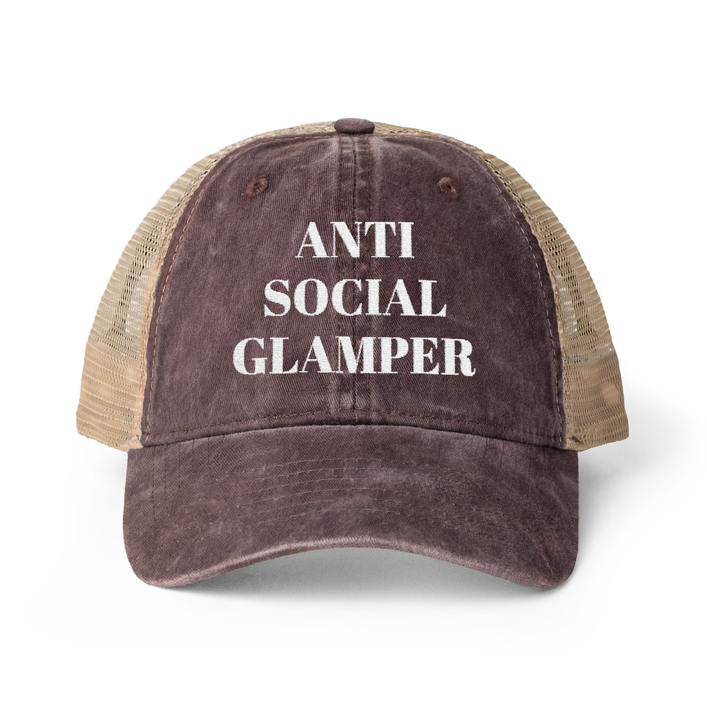 Women's Washed Mesh-Back Cap