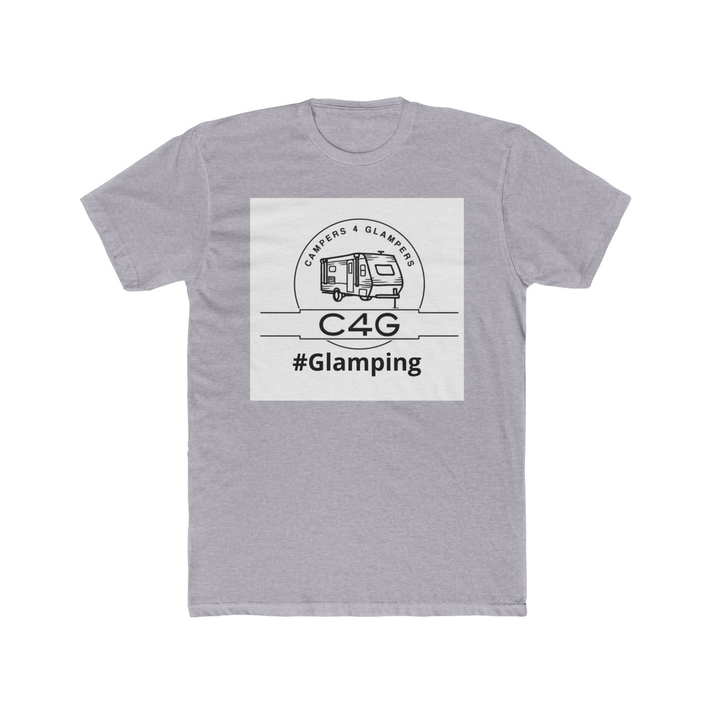 Glamping T-Shirt – C4G Camper & Glamper Tee (We don’t camp We Glamp)