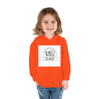 Toddler Hoodie — Retro Camper 'C4G' Pullover Fleece for Kids
