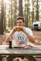 C4G Campers & Glampers Logo T-Shirt — Vintage Travel Trailer Tee
