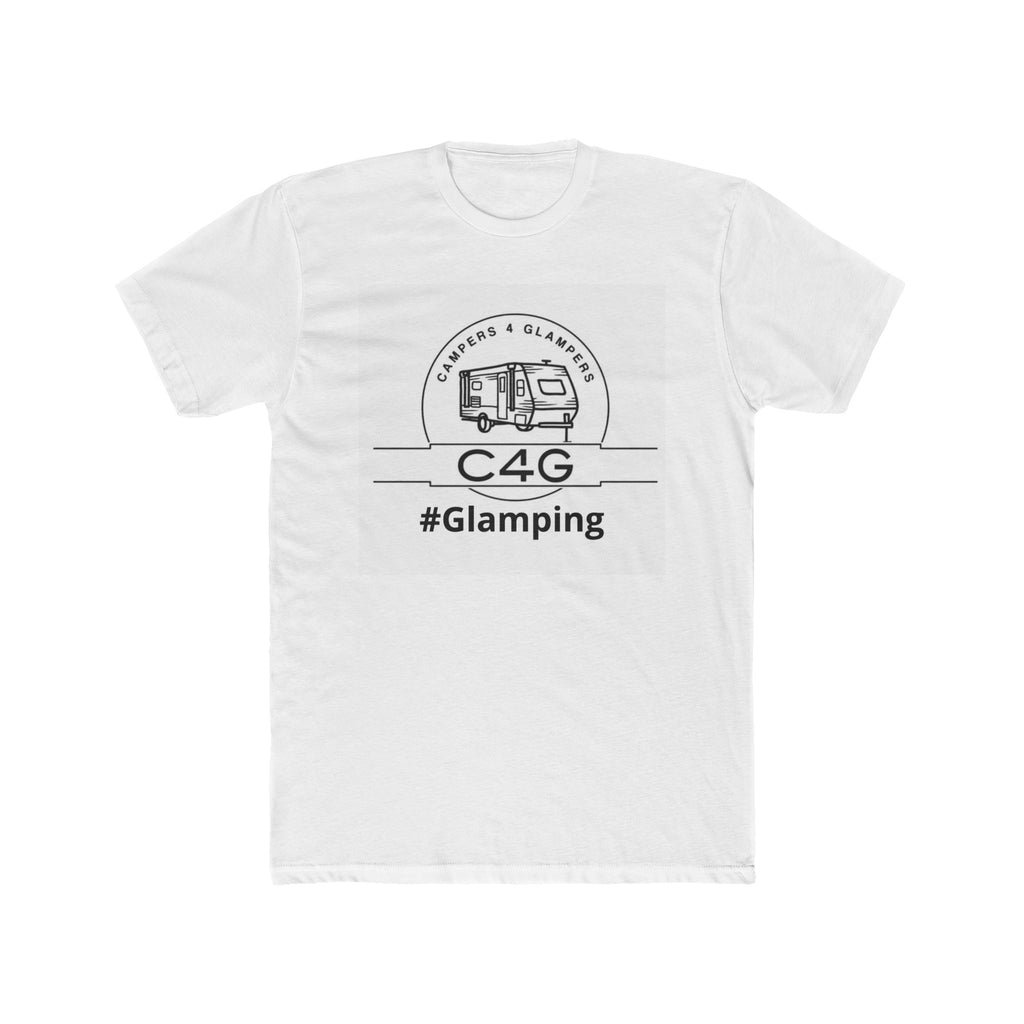 Glamping T-Shirt – C4G Camper & Glamper Tee (We don’t camp We Glamp)